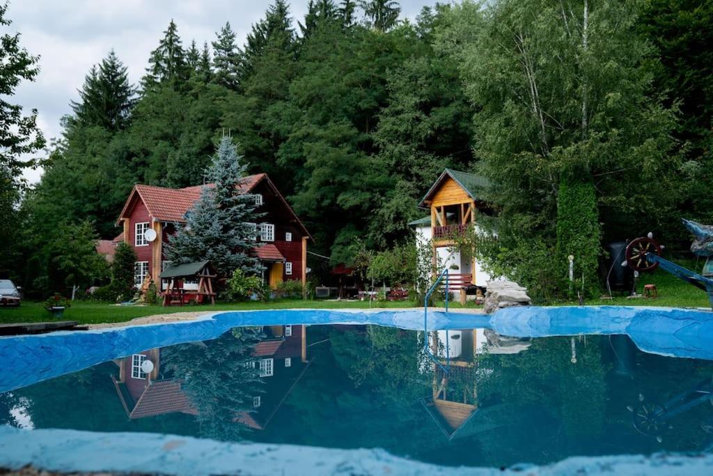 Villa Cabanita à Întorsura Buzăului Extérieur photo